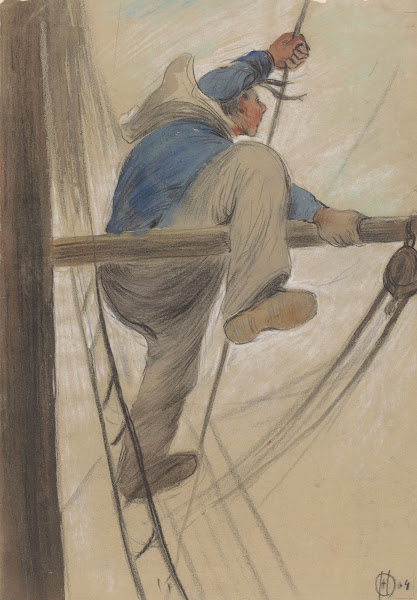 Matroos in het want 1904