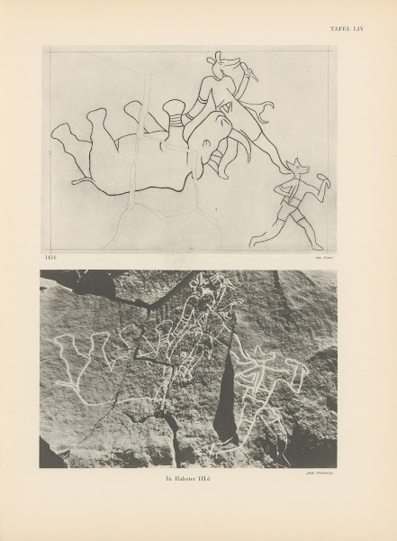 Ekade Ektab die Felsbilder Fezzans Pl51 1937