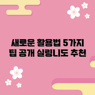 실링니도나이스큐브 활용법, DIY 초보 조언, 색다른 실링니도, 실링니도 아이디어, 인테리어 소품 추천