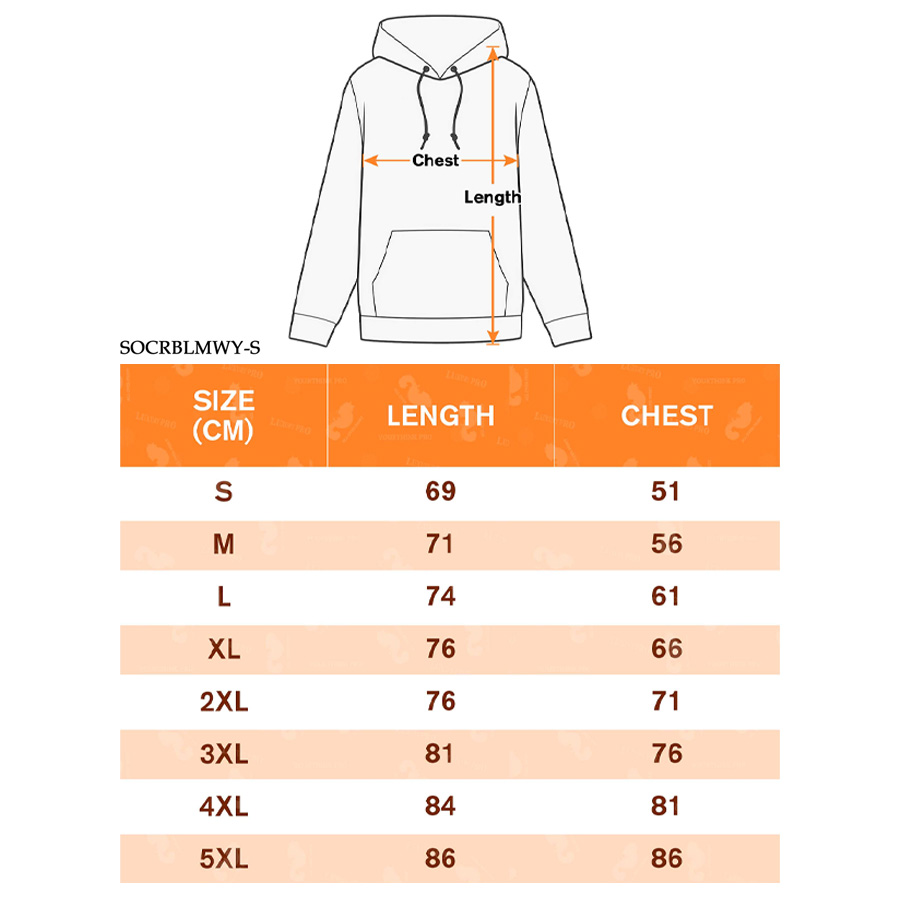 AOP Fleece hoodie (double side print)