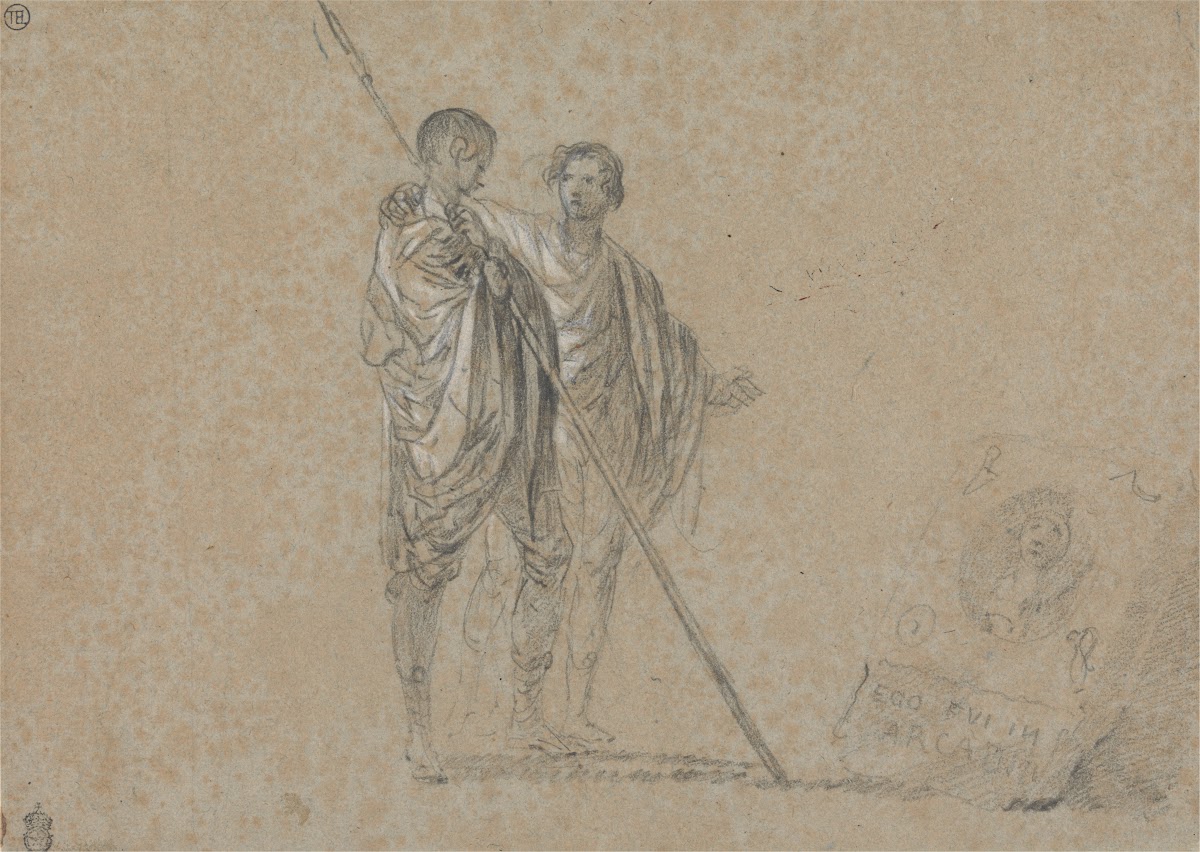 Study of Figures for A View of the Campagna