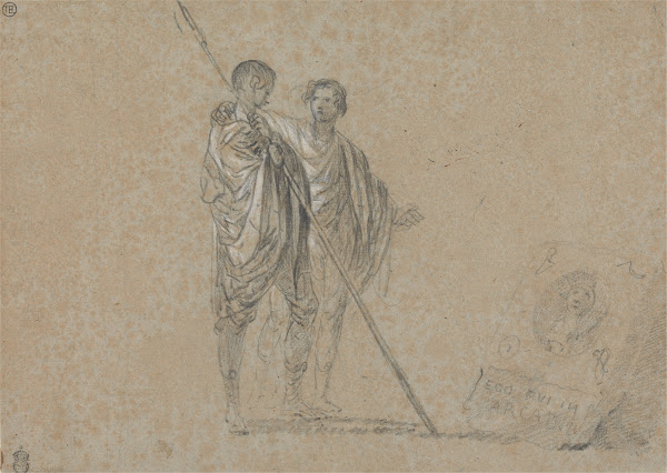 Study of Figures for A View of the Campagna