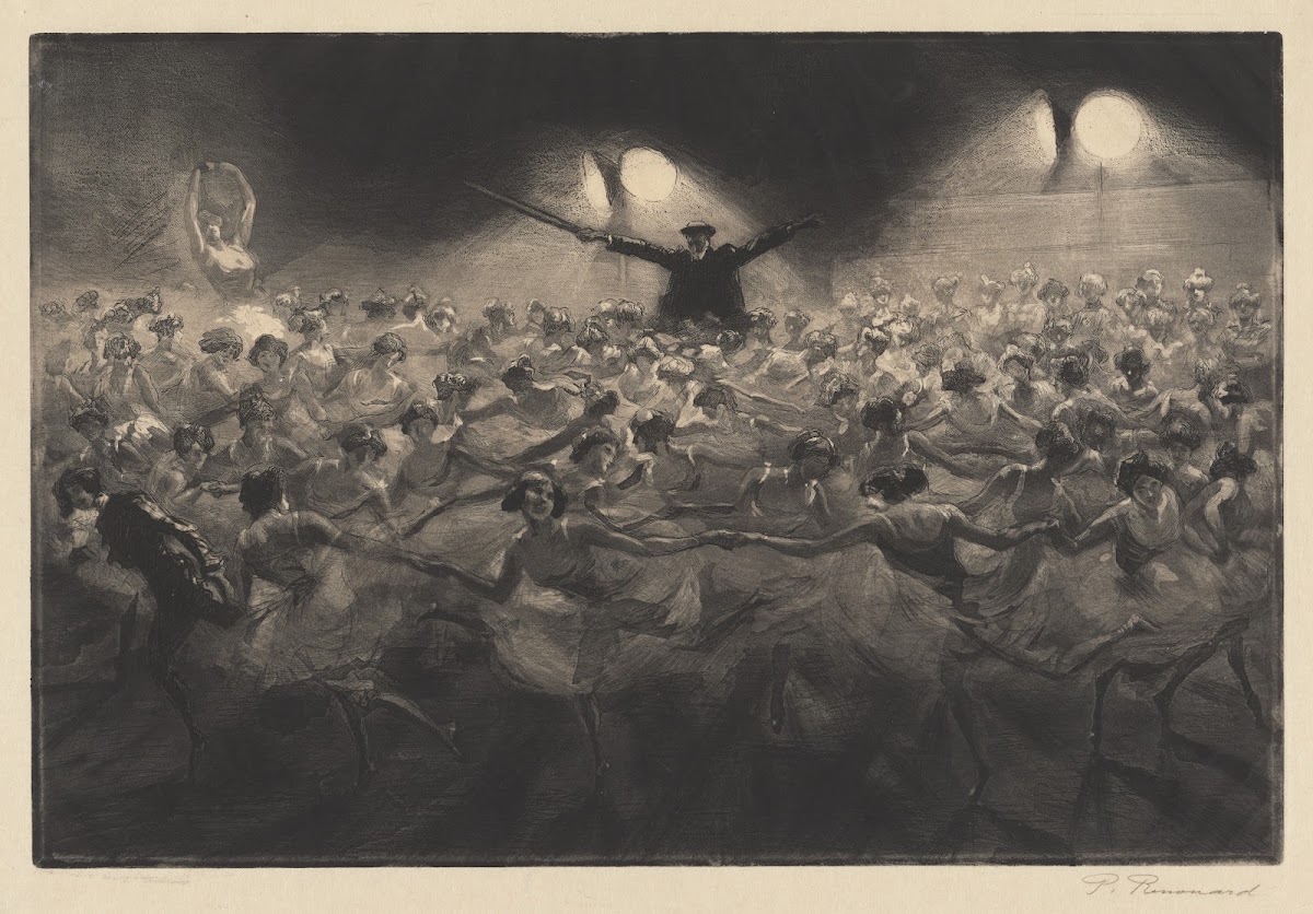 Répétition à lOpéra 1890