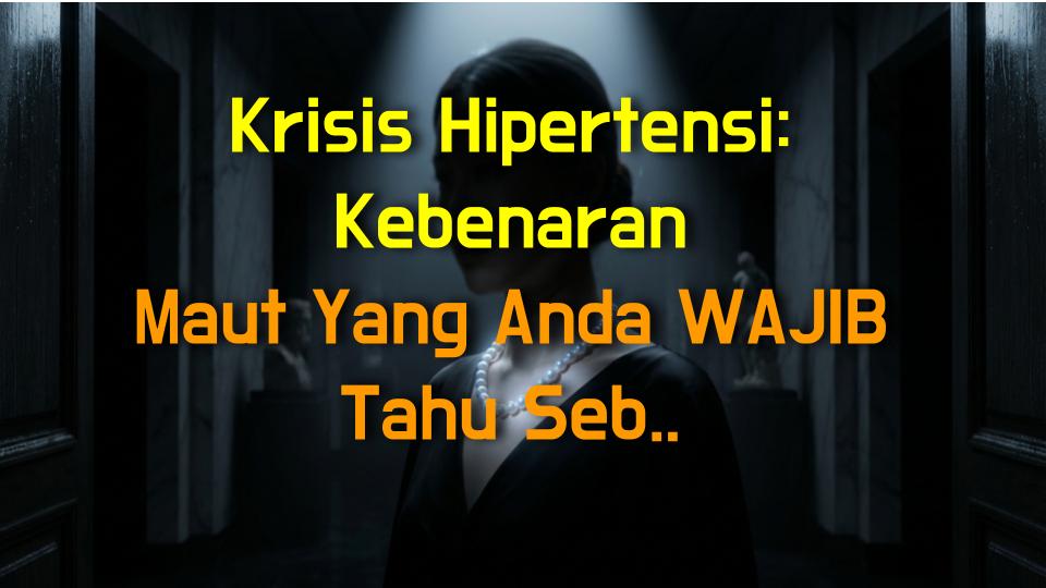 Krisis Hipertensi: Kebenaran Maut Yang Anda WAJIB Tahu Sebelum Terlambat!