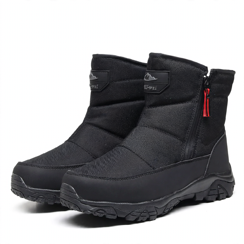 Sturdy men's winter boots for outdoor activities