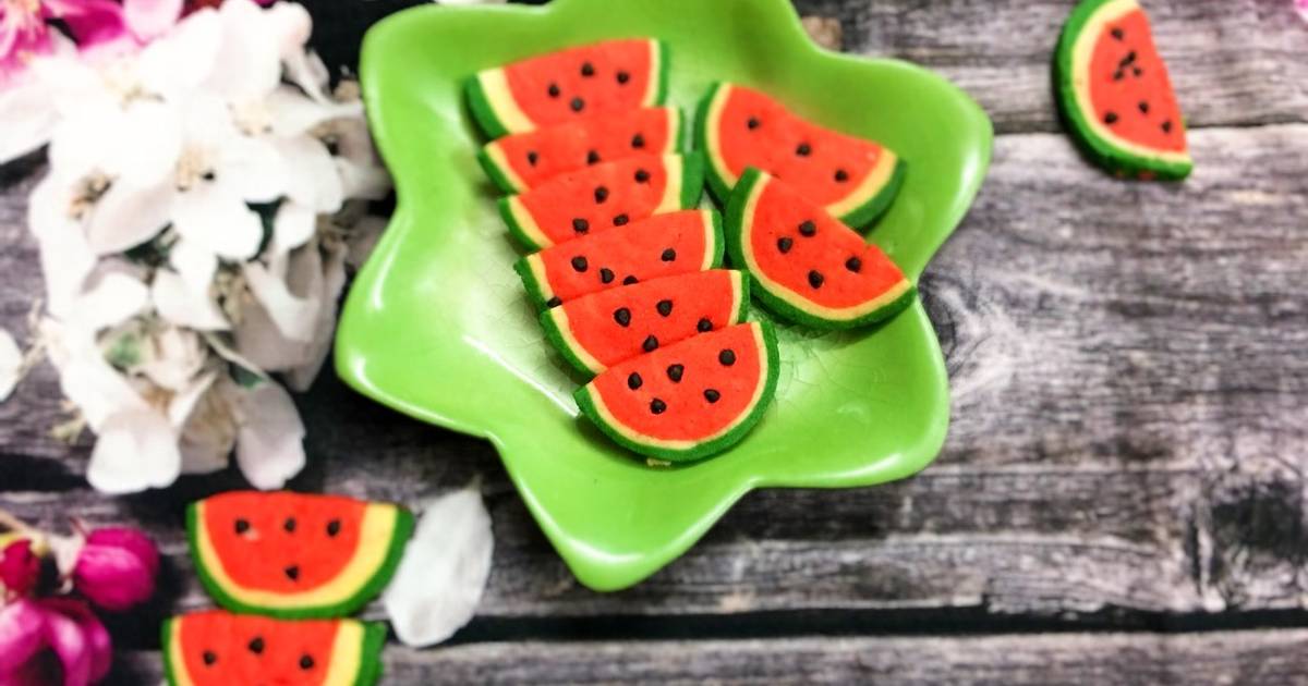 Bánh quy dưa hấu tết thêm may mắn
