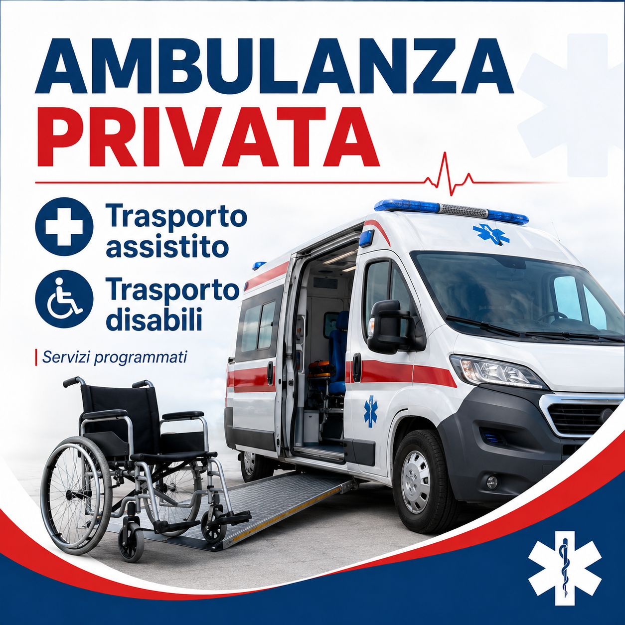 Ambulanze e trasporto disabili