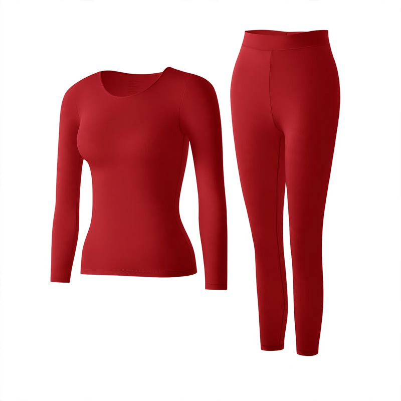 Shaping thermal underwear set for women