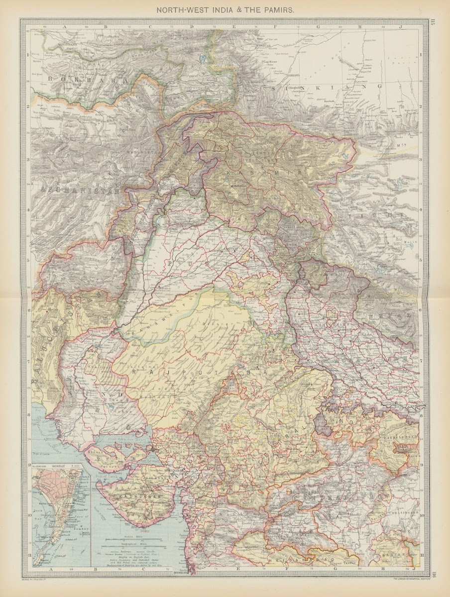North West India and The Pamirs 1908