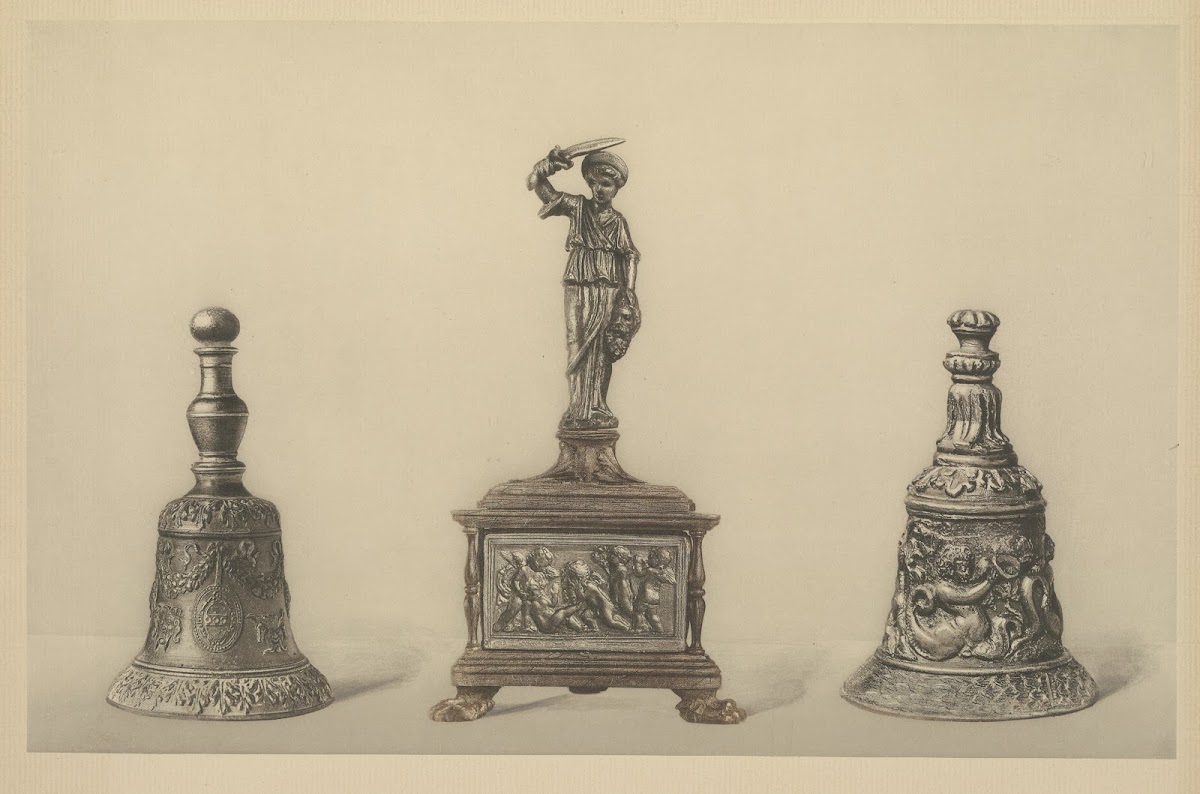 Hand Bell  Workshop Of Riccio Hand Bell  North Italian XVI Century Inkstand With