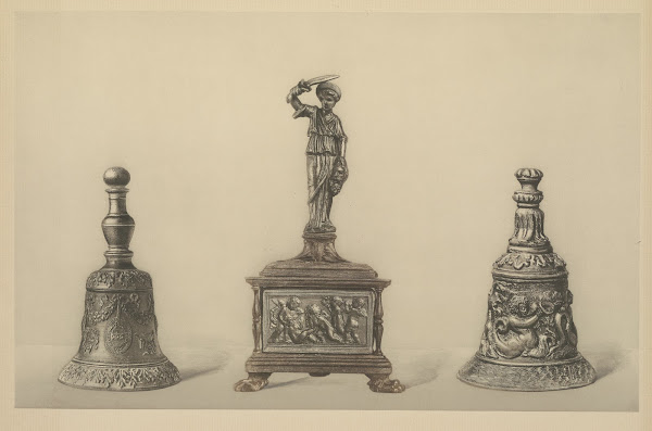 Hand Bell  Workshop Of Riccio Hand Bell  North Italian XVI Century Inkstand With