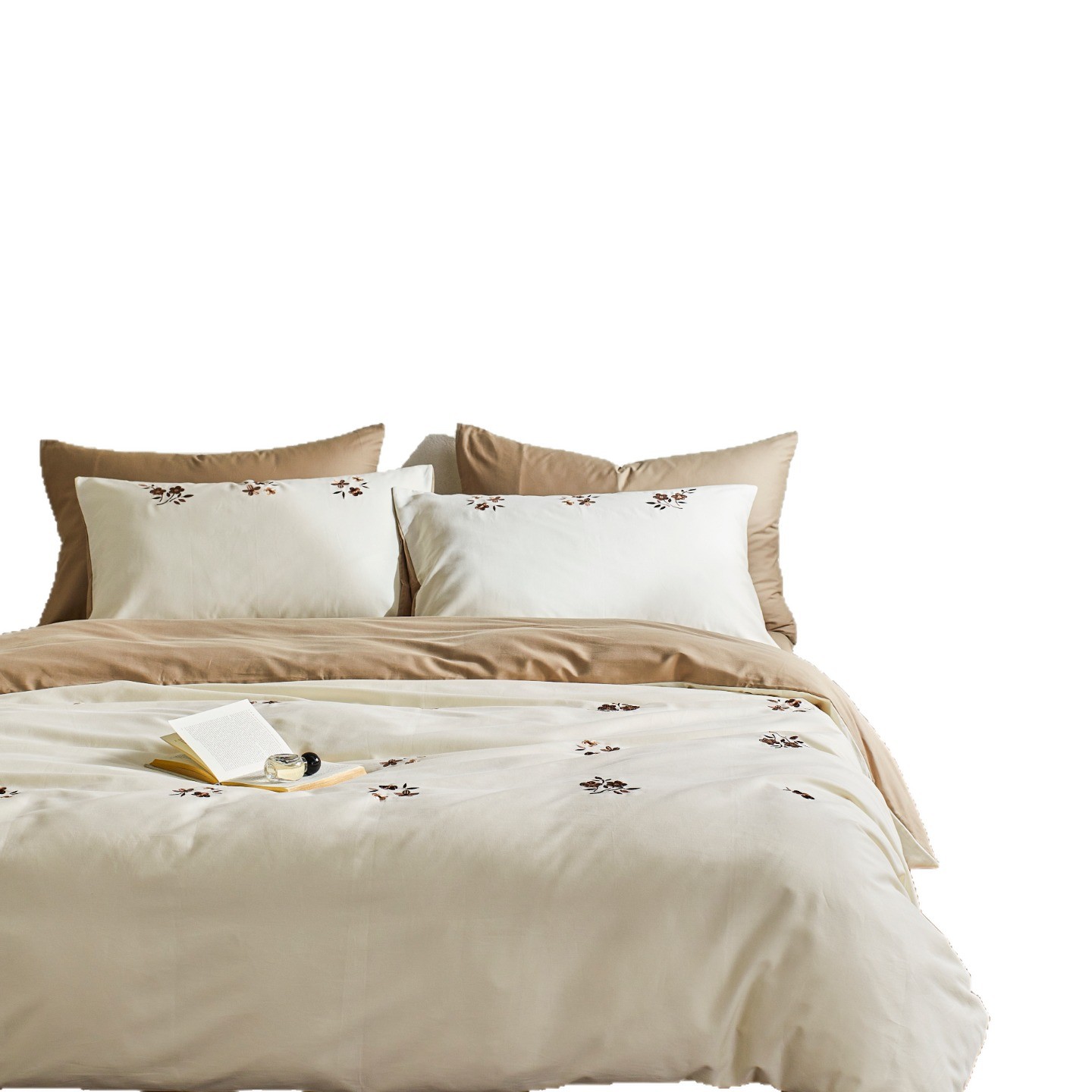 Long-staple cotton bedding, 100s, striped pattern