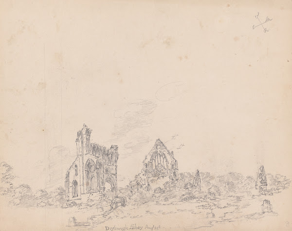 Dryburgh Abbey Scotland 1792