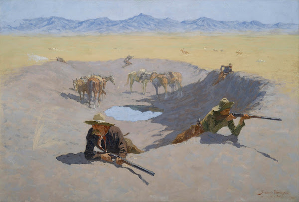Fight for the Waterhole 1903