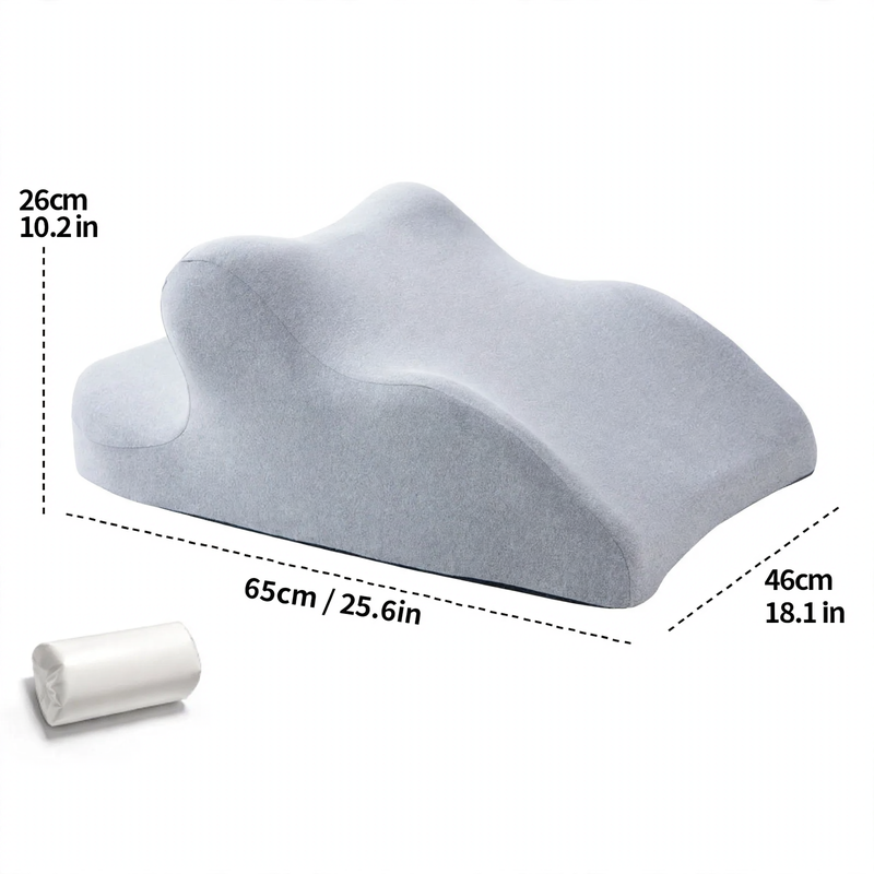 Multifunctional Lying Support Pillow Made of Memory Foam