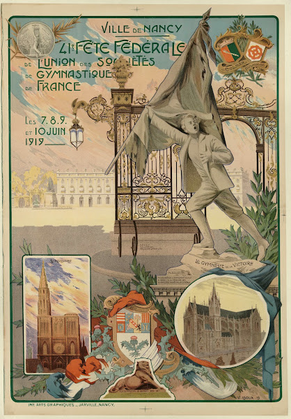 Ville de Nancy  41e fête fédérale de lUnion des sociétés de gymnastique de Franc