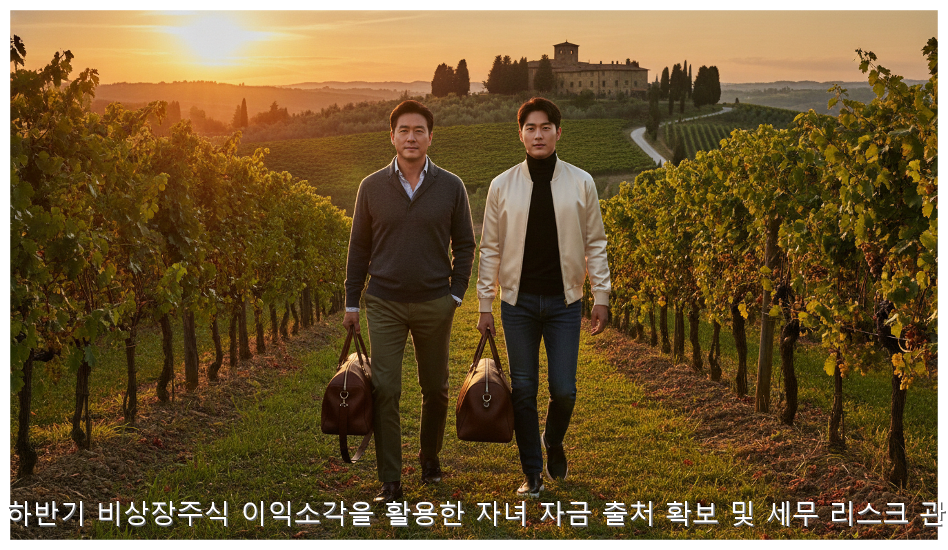 2026년 하반기 비상장주식 이익소각을 활용한 자녀 자금 출처 확보 및 세무 리스크 관리 전략 핵심 안내 및 분석 인포그래픽 (4)