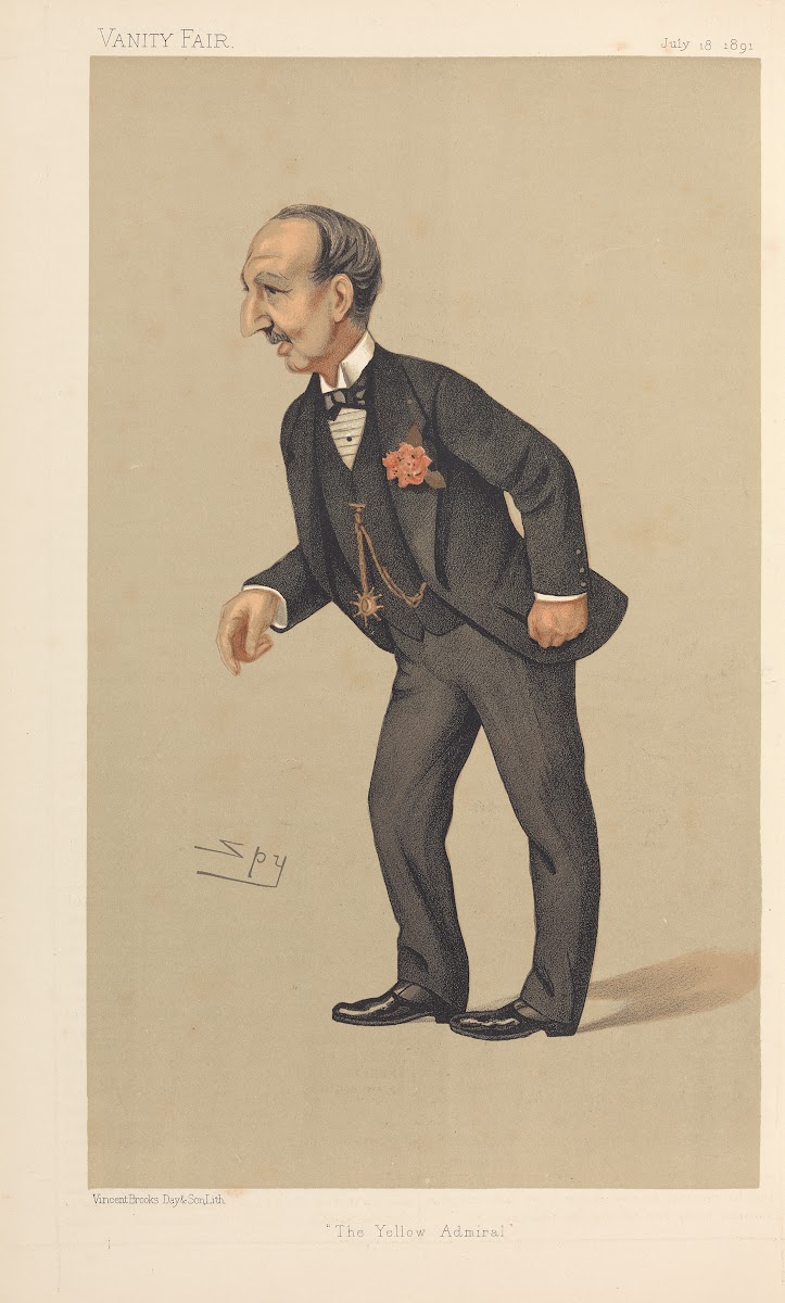 Military and Navy The Yellow Admiral Rear Admiral Edward Field July 18 1891 1891