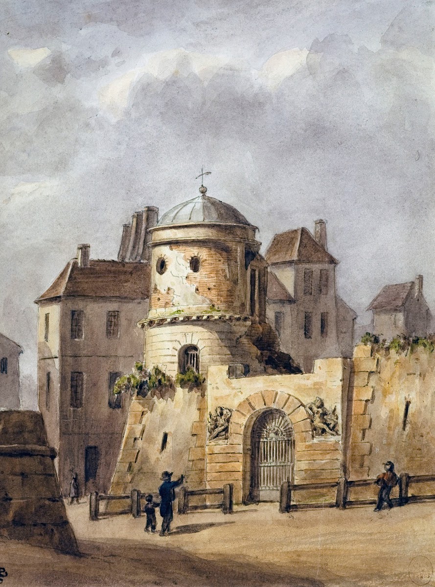 Le jardin de Beaumarchais 1834