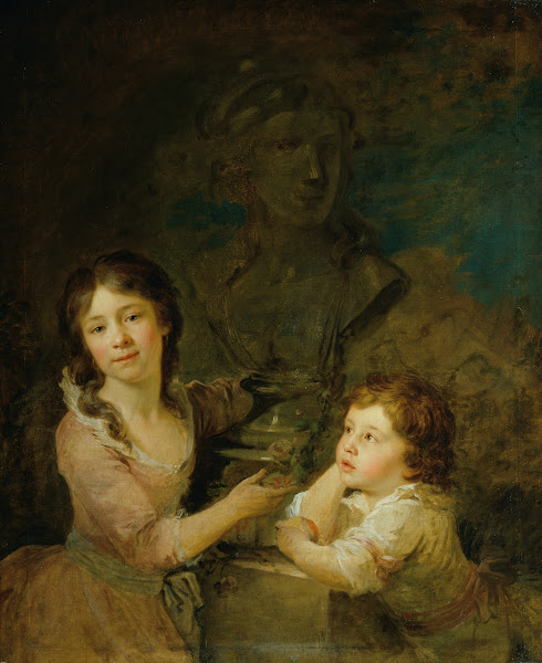 Zwei Kinder aus der Familie der Grafen Thomatis 1788 1789