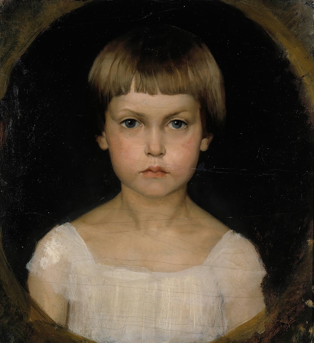 Portrait Of The Artists Sister Berta Edelfelt 1876