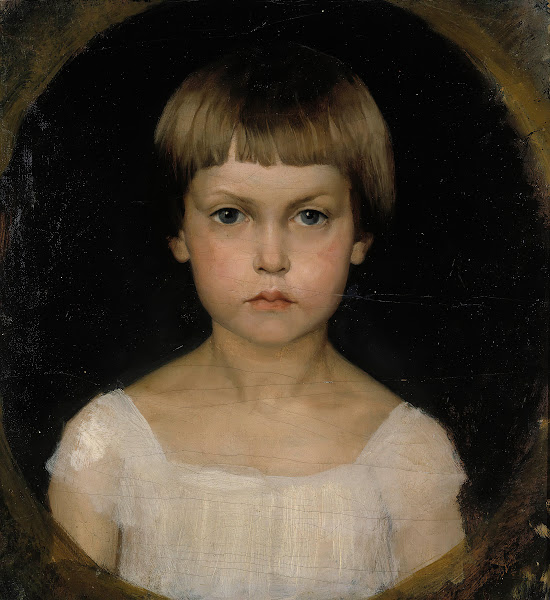 Portrait Of The Artists Sister Berta Edelfelt 1876