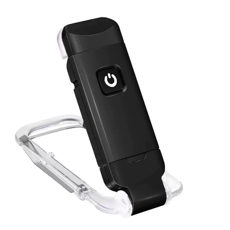 Mini-LED-Klemmleuchte, faltbar, USB-aufladbar