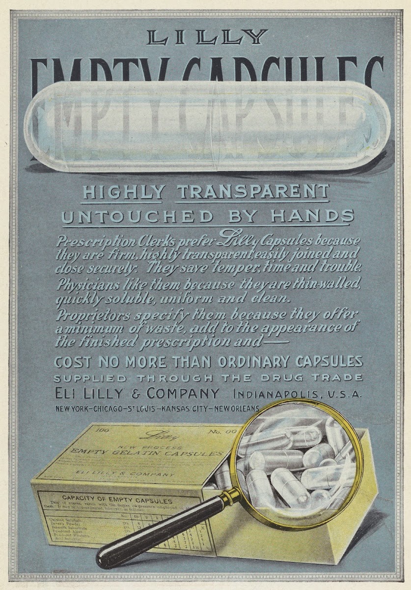 Lilly Empty Capsules 1919