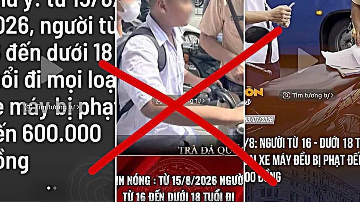 Thực hư thông tin người từ 16 đến dưới 18 tuổi đi mọi loại xe máy bị phạt - Báo Sức Khỏe &amp; Đời Sống