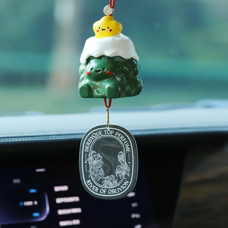 Weihnachtsbaum-Autoduft-Hänger mit Duftplättchen
