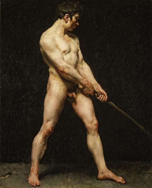 Study of a Nude Man ca 181020