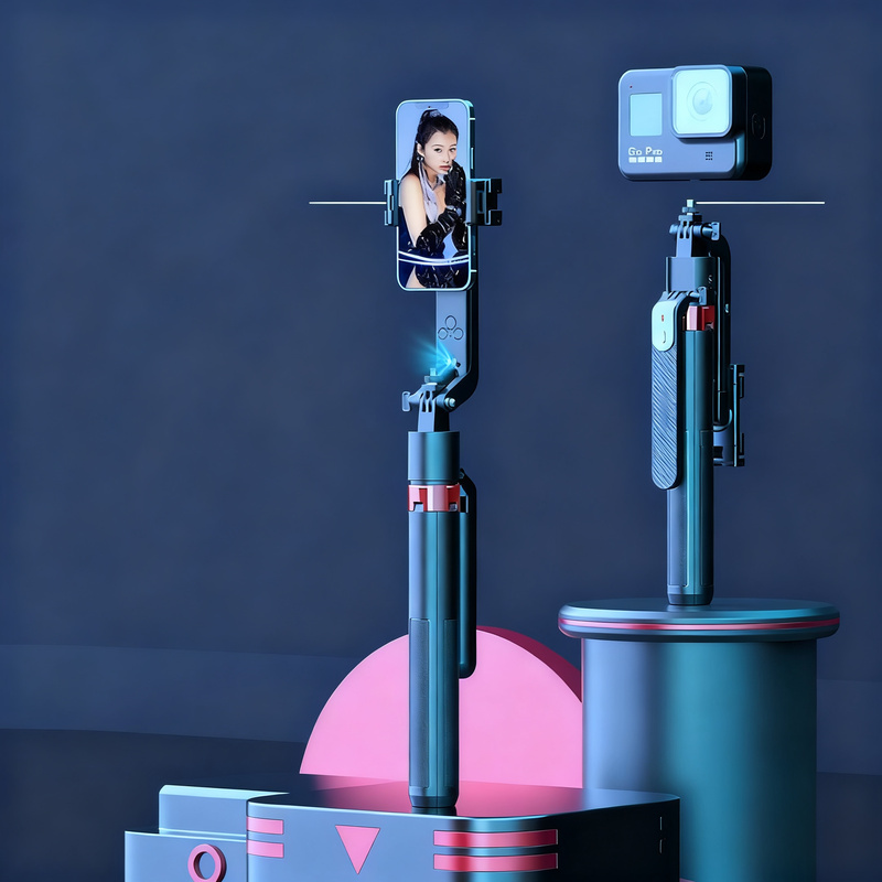 Selfie-Stativ mit Gimbal und Gesichtsverfolgung