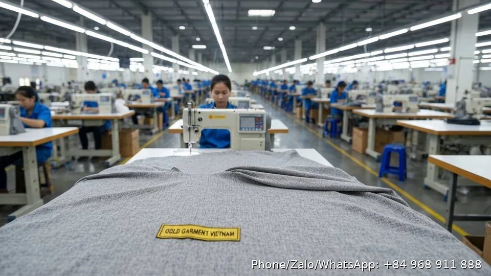 garment manufacturing - Gold Garment Vietnam
