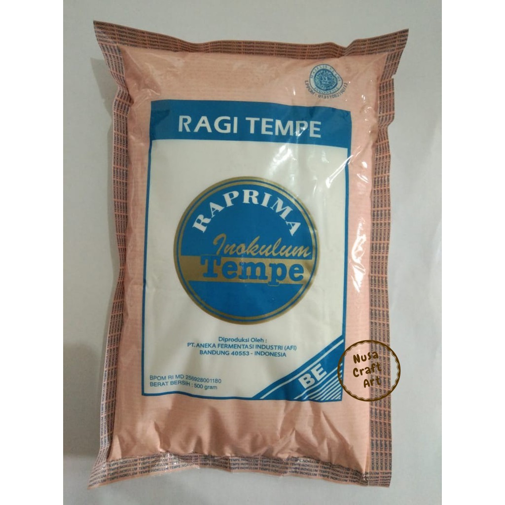 Raprima Tempe Starter Rhizopus Oligoporus Inoculum Protein Vegan Alternative