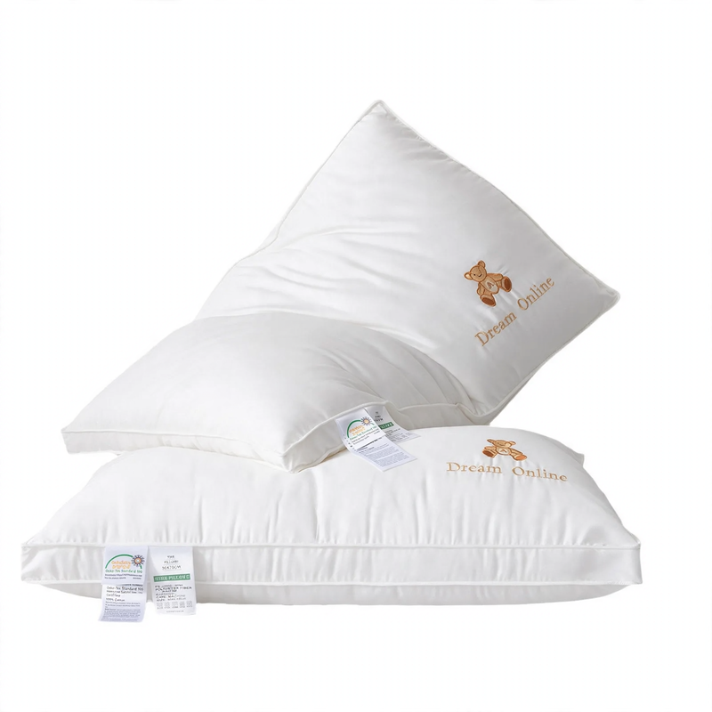 Pillow with soybean fiber filling, rectangular