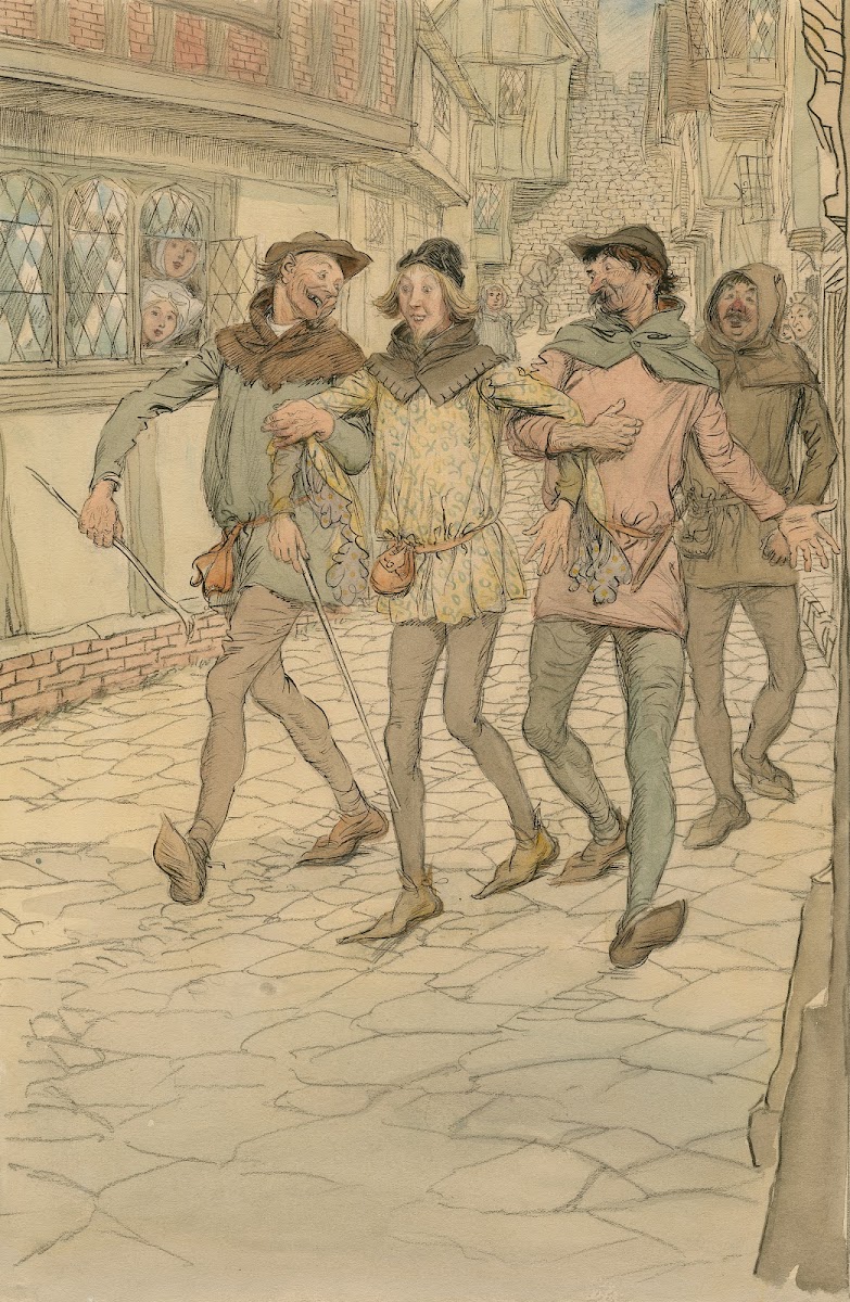 Illustrations to Merry wives of Windsor Pl04 1910