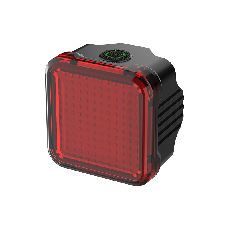 Bicycle rear light with brake signal