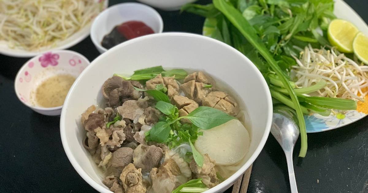Phở bò viên 🍲