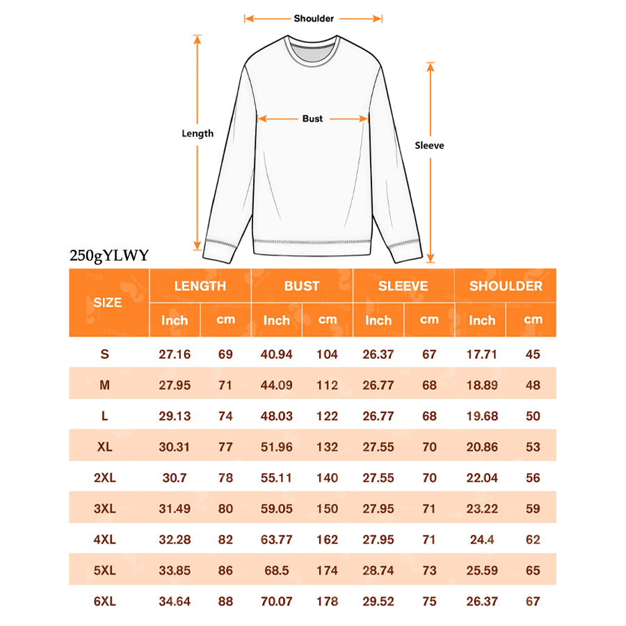 AOP 250G Crew Neck Sweatshirt