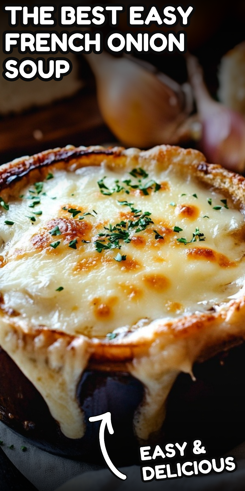 The BEST Easy French Onion Soup