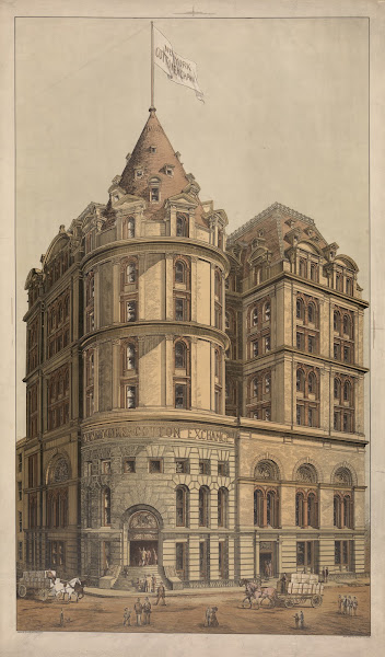 New York Cotton Exchange 1884