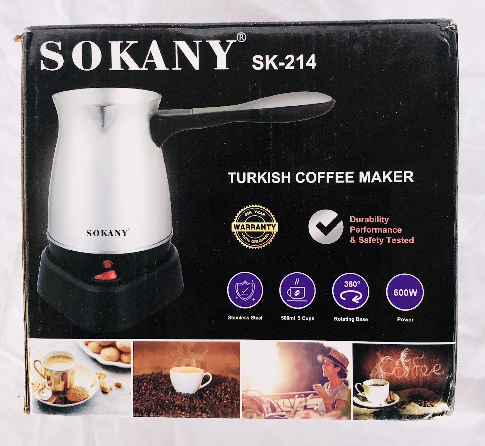 Sokany Turkish Coffee Maker (SK-214)