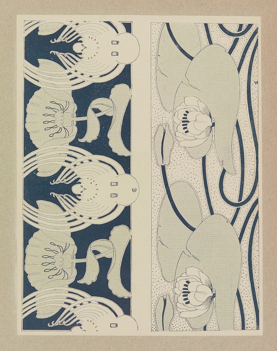 Compositions ornementales pour le cuir et la pyrogravure Pl04 1904