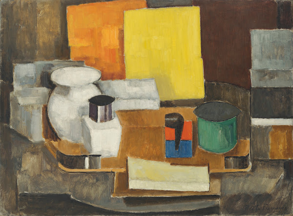 Nature morte au carré jaune 1913
