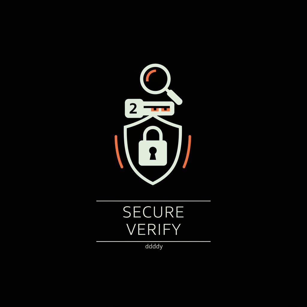 Minimal infographic showing layered vector icons — lock, shield, 2FA security key, magnifying glass — on black background with light text and orange accents; should I use my real name on Instagram
