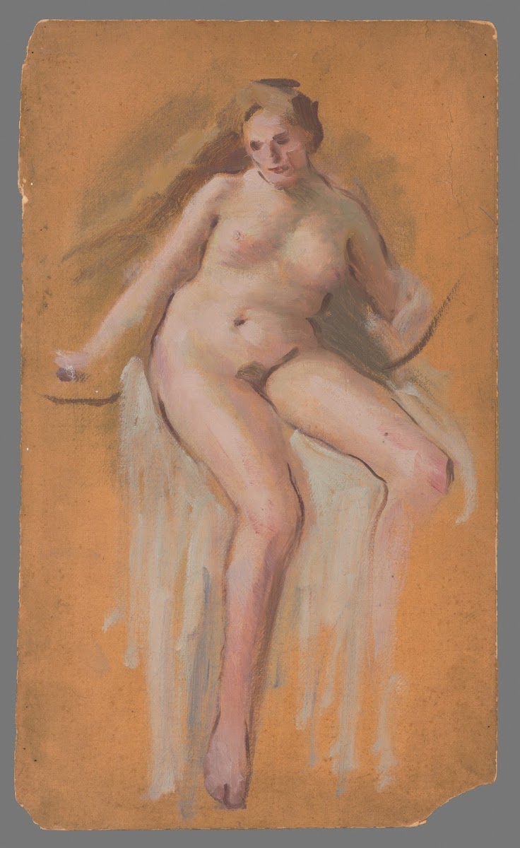Study for the Painting Lady Godiva 18951900