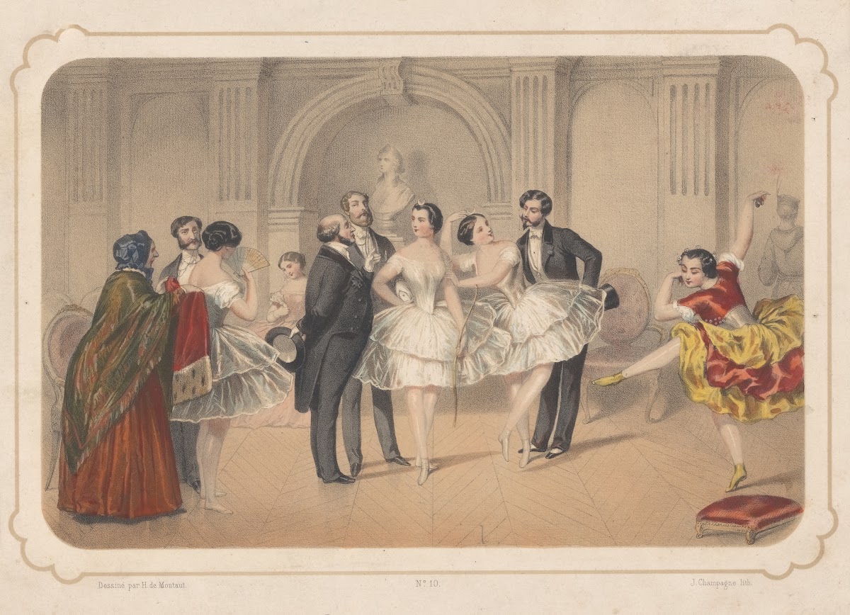 Le foyer de lOpéra 1840 1859
