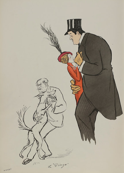 Le Dingo  Octave Mirbeau  Comte de Grandmaison duchesse de Malborough 1913