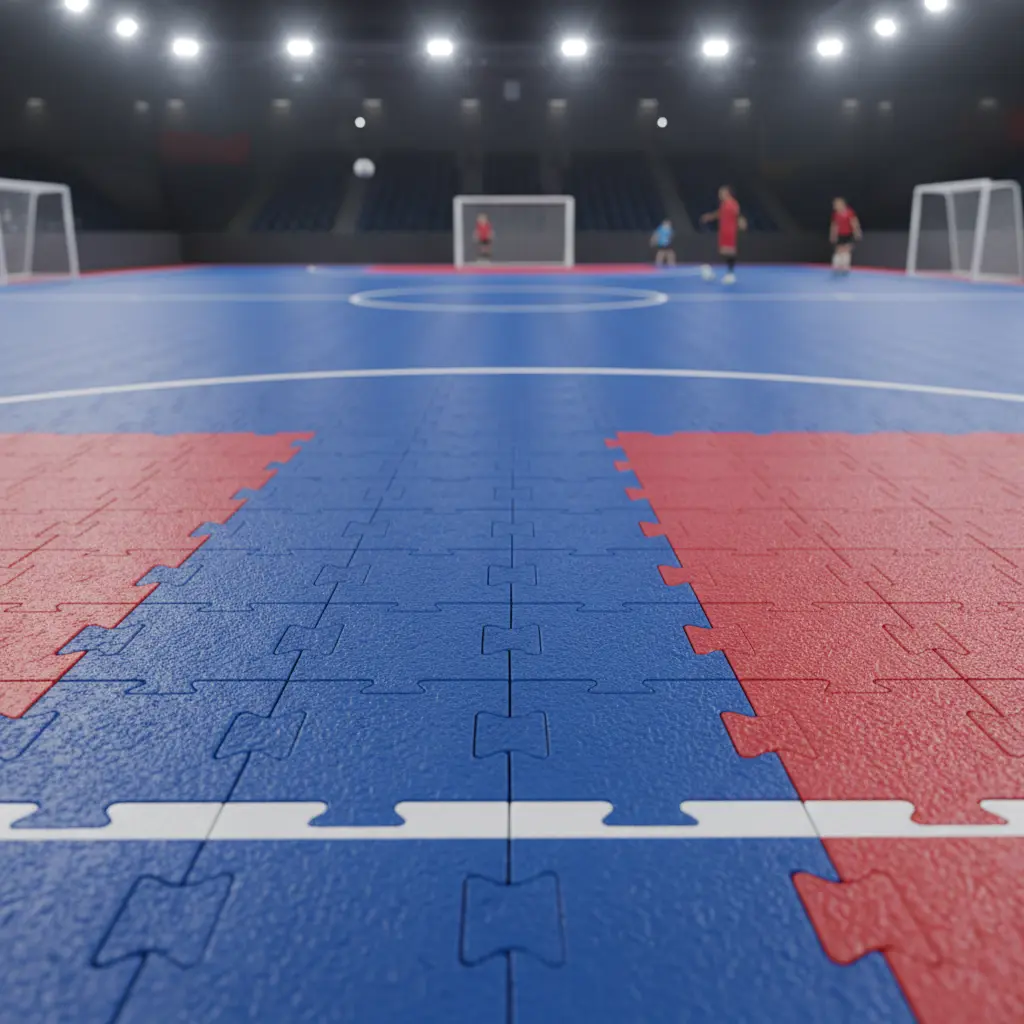 Apa nama tipe lantai yang biasa dipakai di futsal