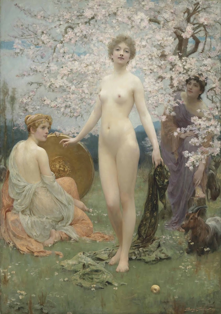 The Judgment Of Paris 1891